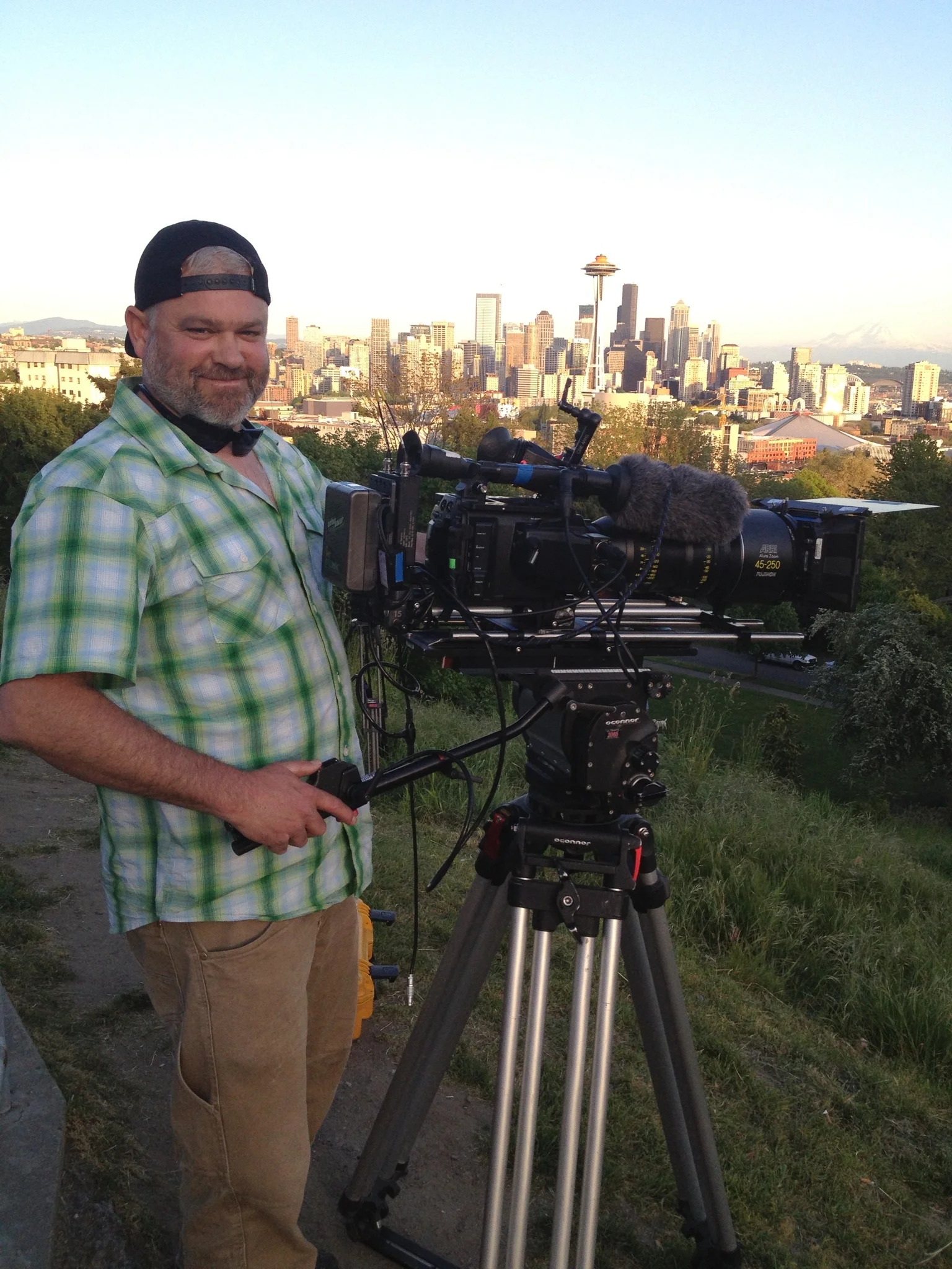 Shooting b-roll in Seattle with the Sony F55 and some epic cine glass.