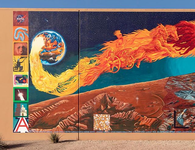 Phoenix Mars Mission Mural #TucsonStreetArt