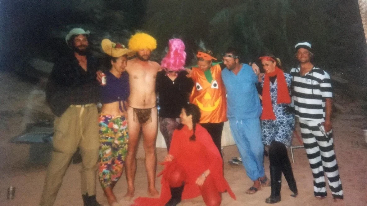 Grand Canyon Guides celebrating Halloween on duty.