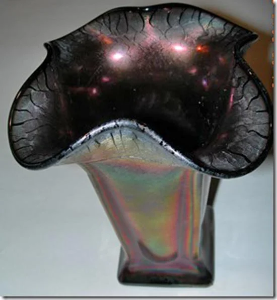 8. Diamond Egyptian Lustre #501 Square Vase