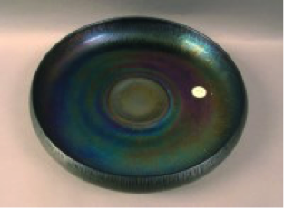 Diamond Egyptian Lustre ‘ice cream shaped’ bowl, 10 ½” diameter $250