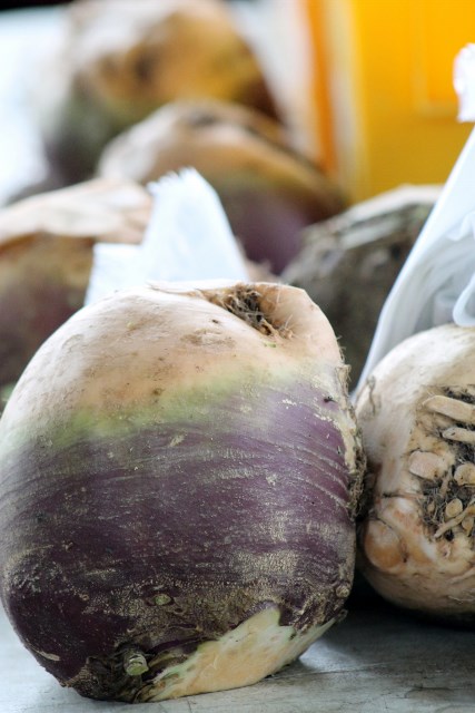 SWEDE WITH BUTTER AND NUTMEG