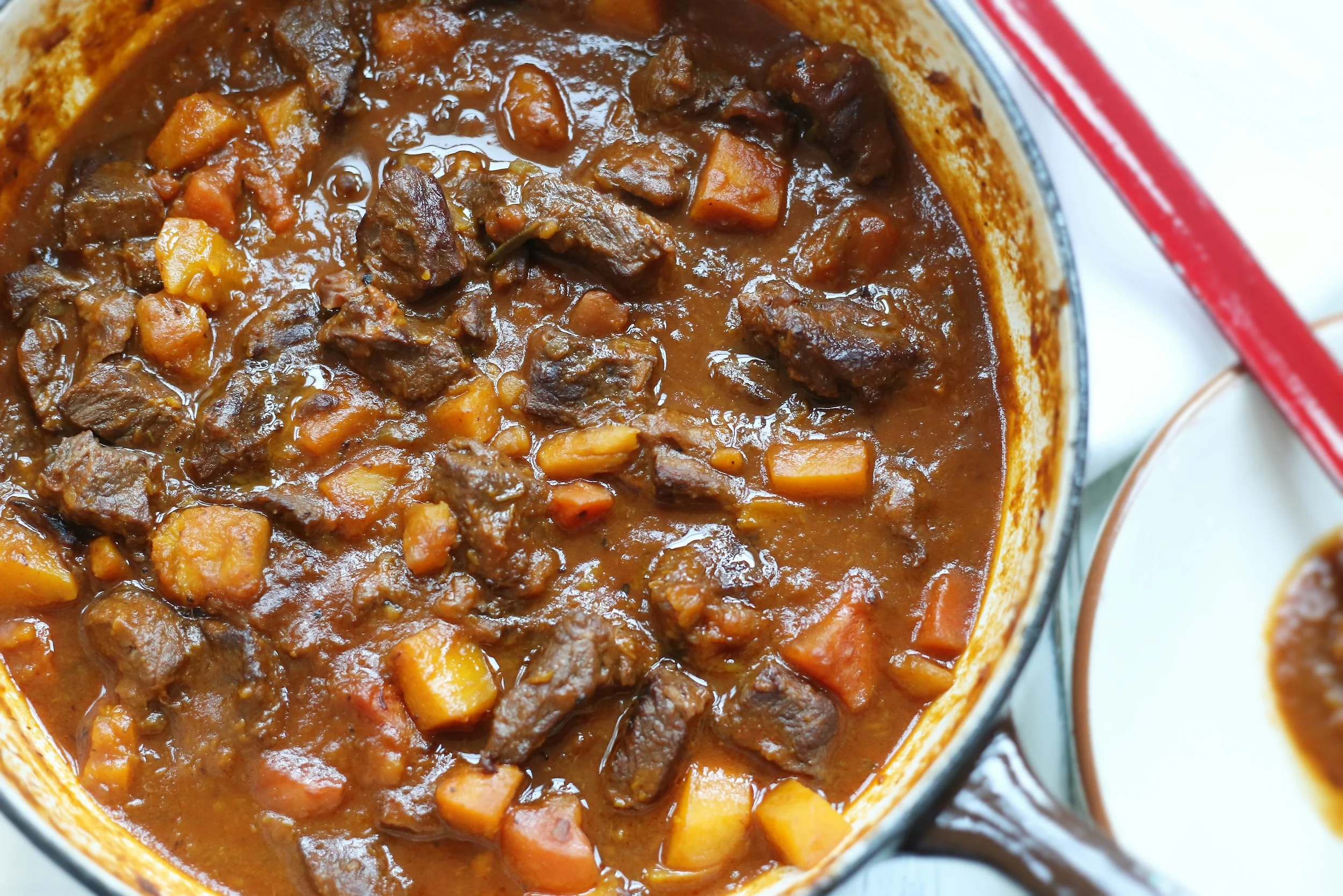 BEEF, PEPPER AND PUMPKIN STEW