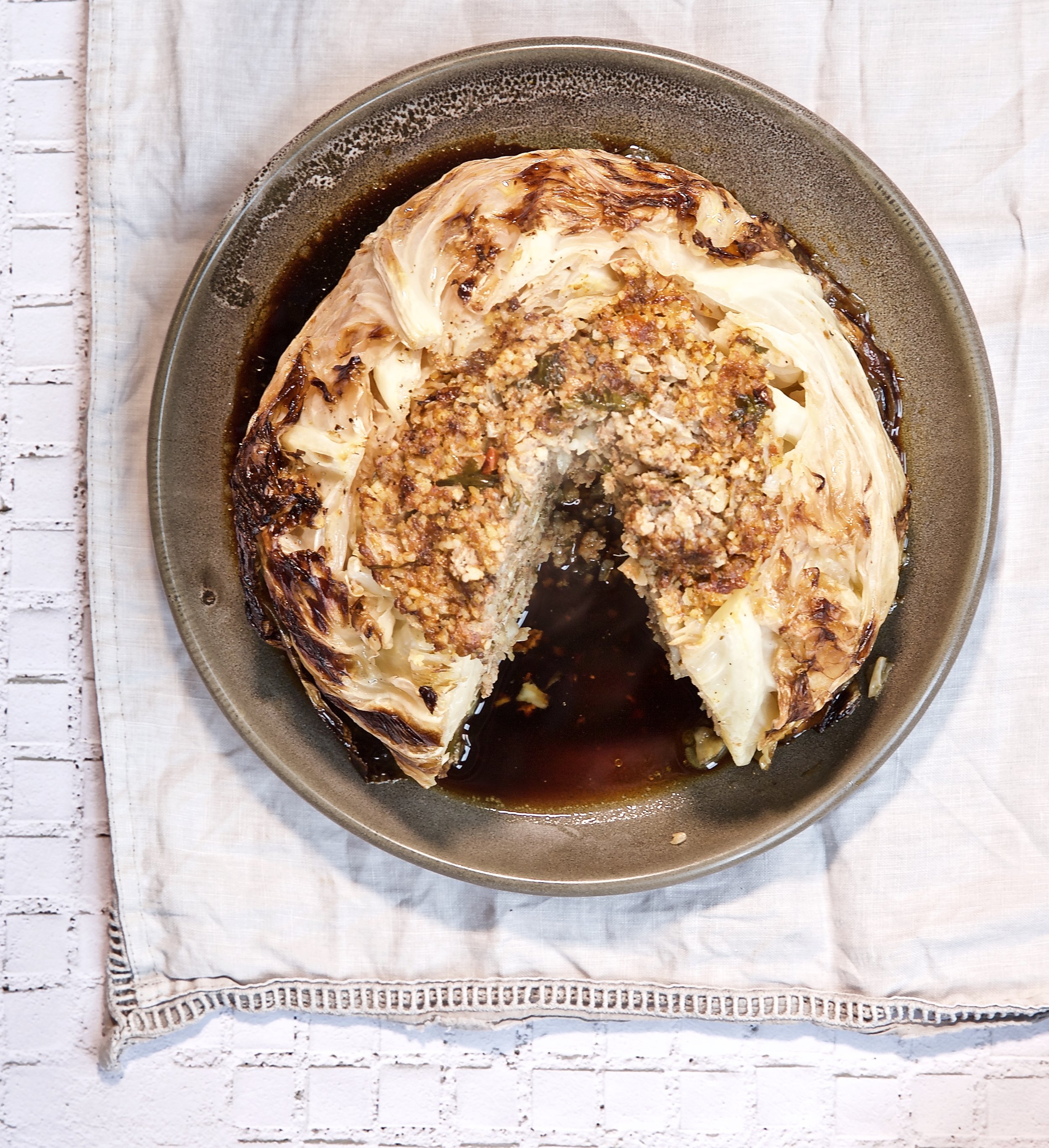 WHOLE STUFFED CABBAGE