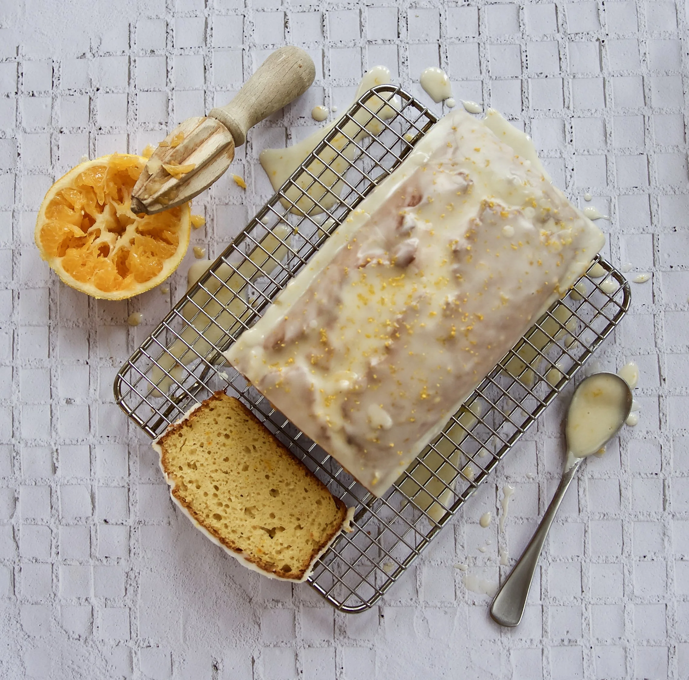 HONEY GLAZED GRAPEFRUIT LOAF