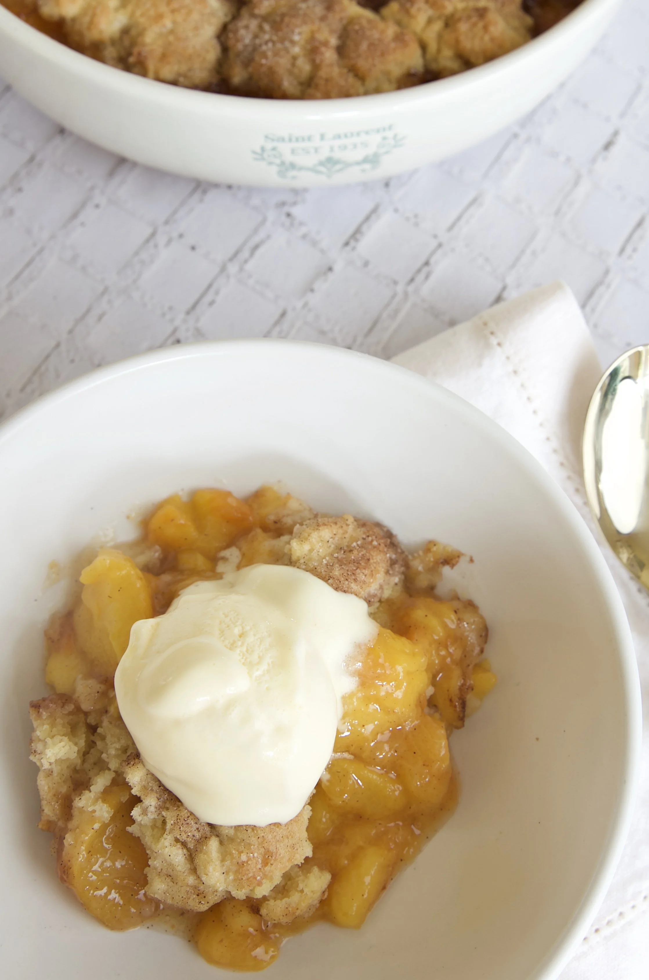 PEACH COBBLER