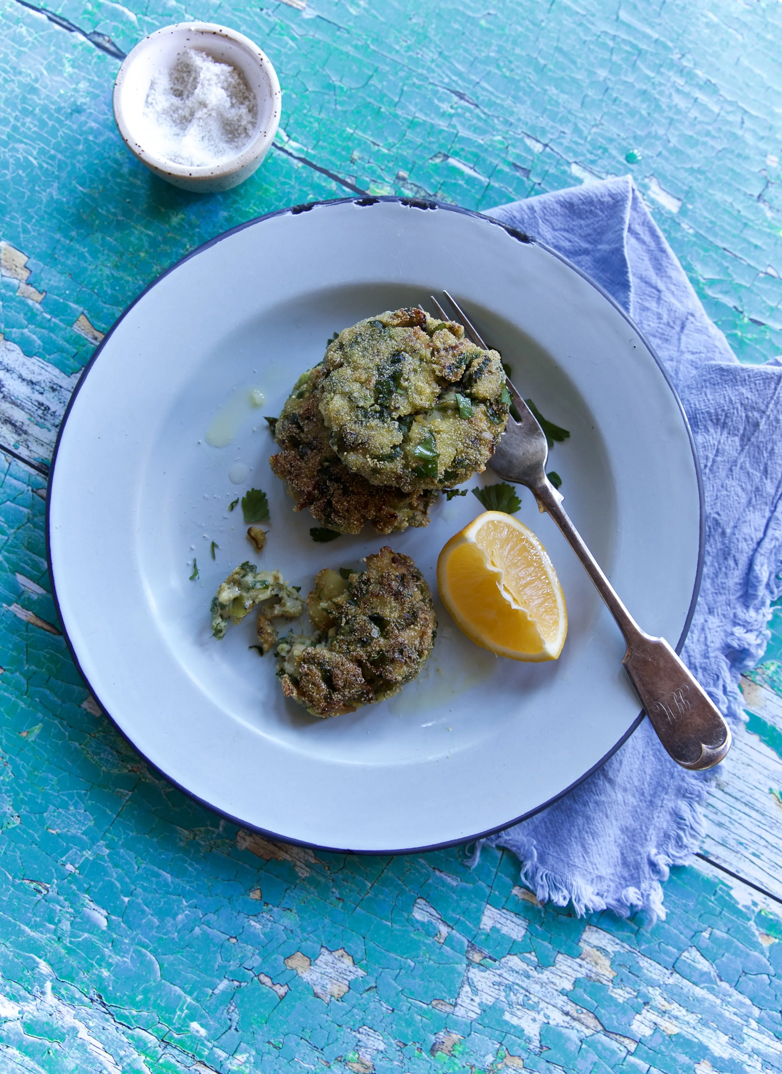TUA TUA  &amp; HERB FRITTERS