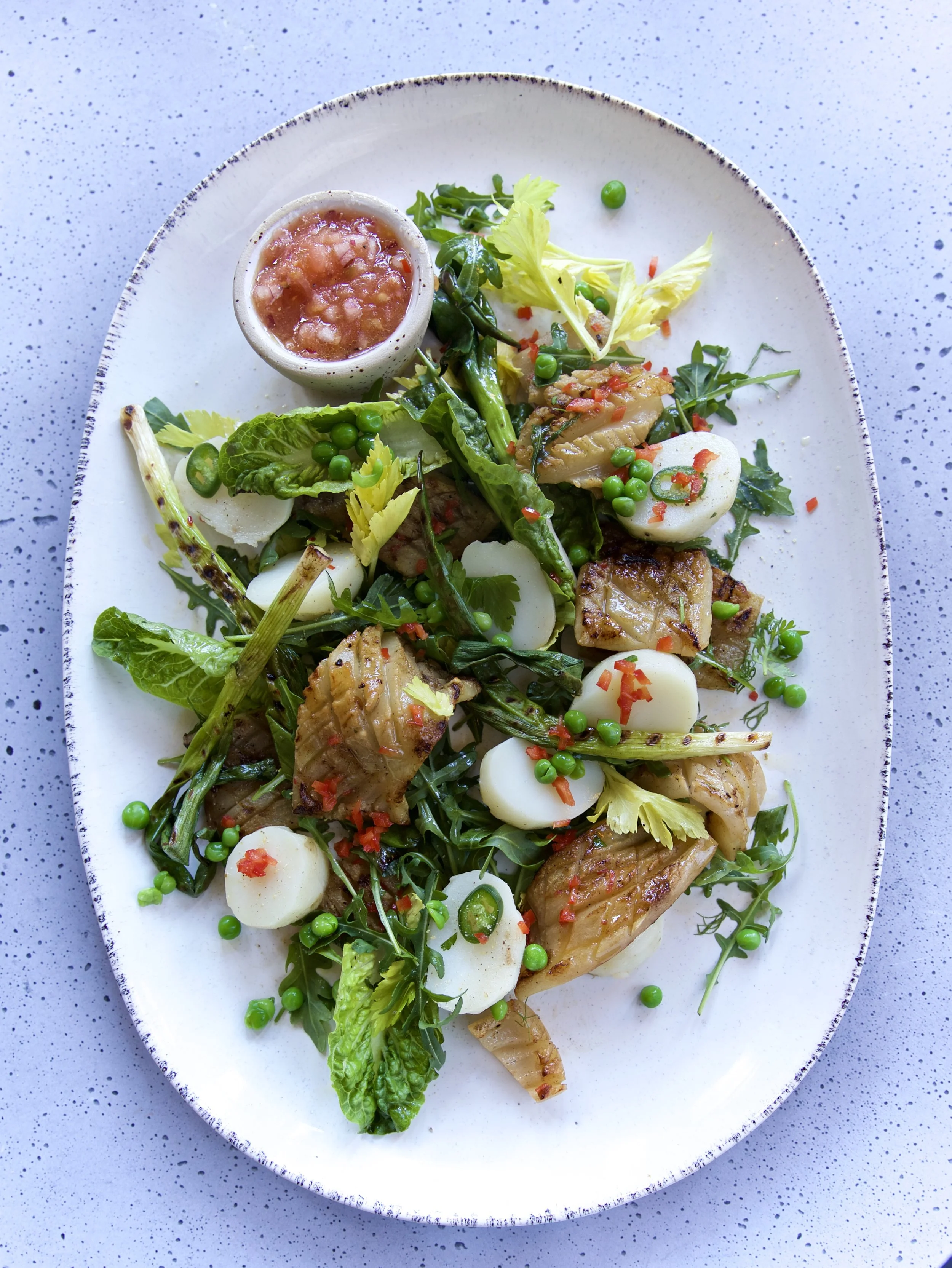 CHARRED SQUID &amp; POTATO SALAD