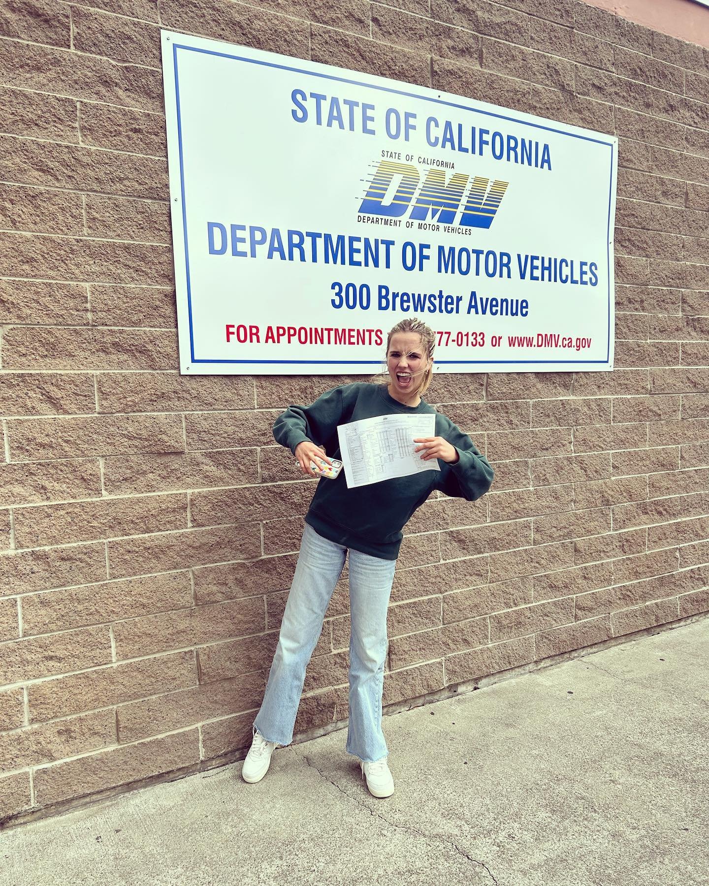 Another driver in the house #buckleup Congrats @josie.terrylloyd ❤️🚙