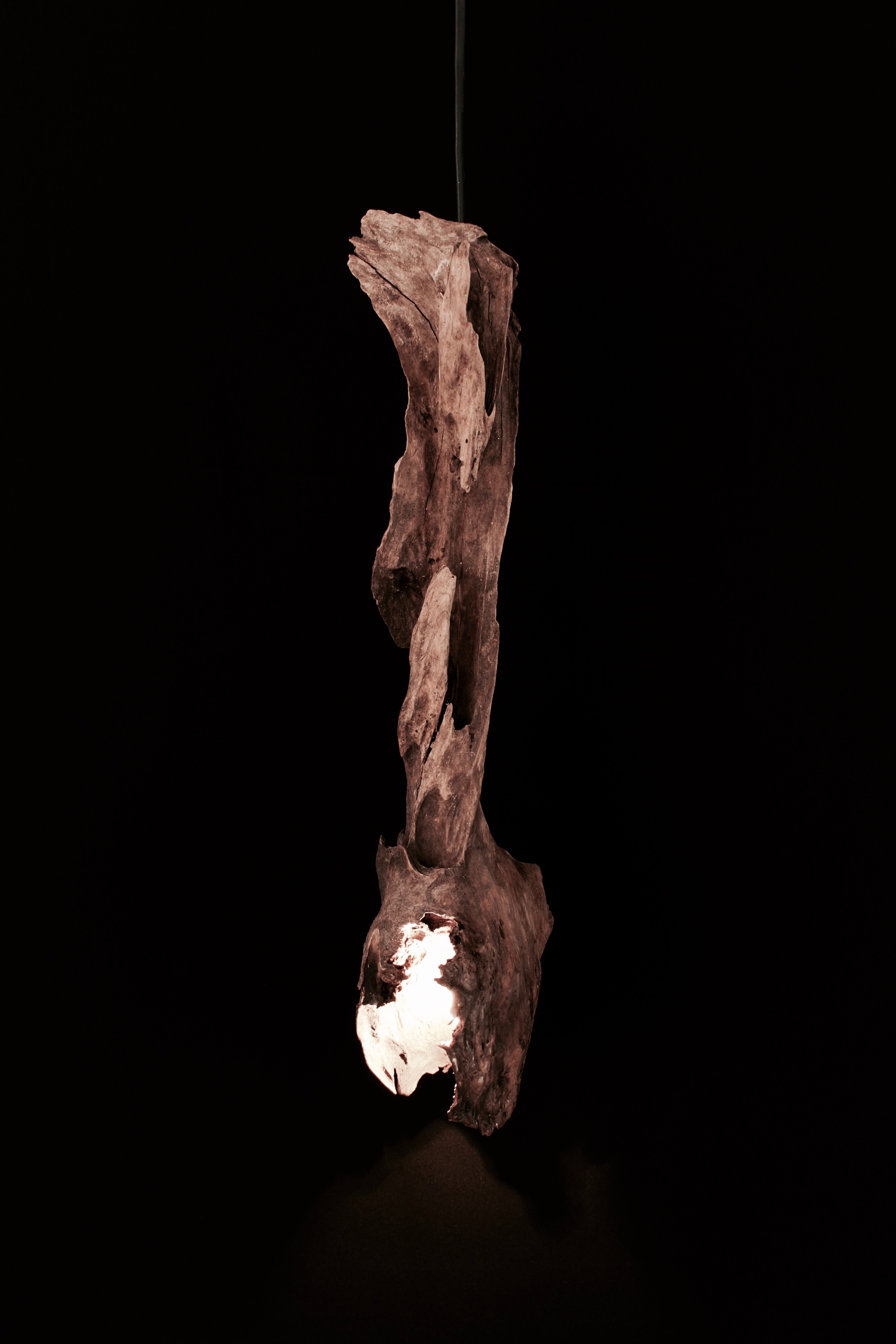 Hanging Driftwood Lantern