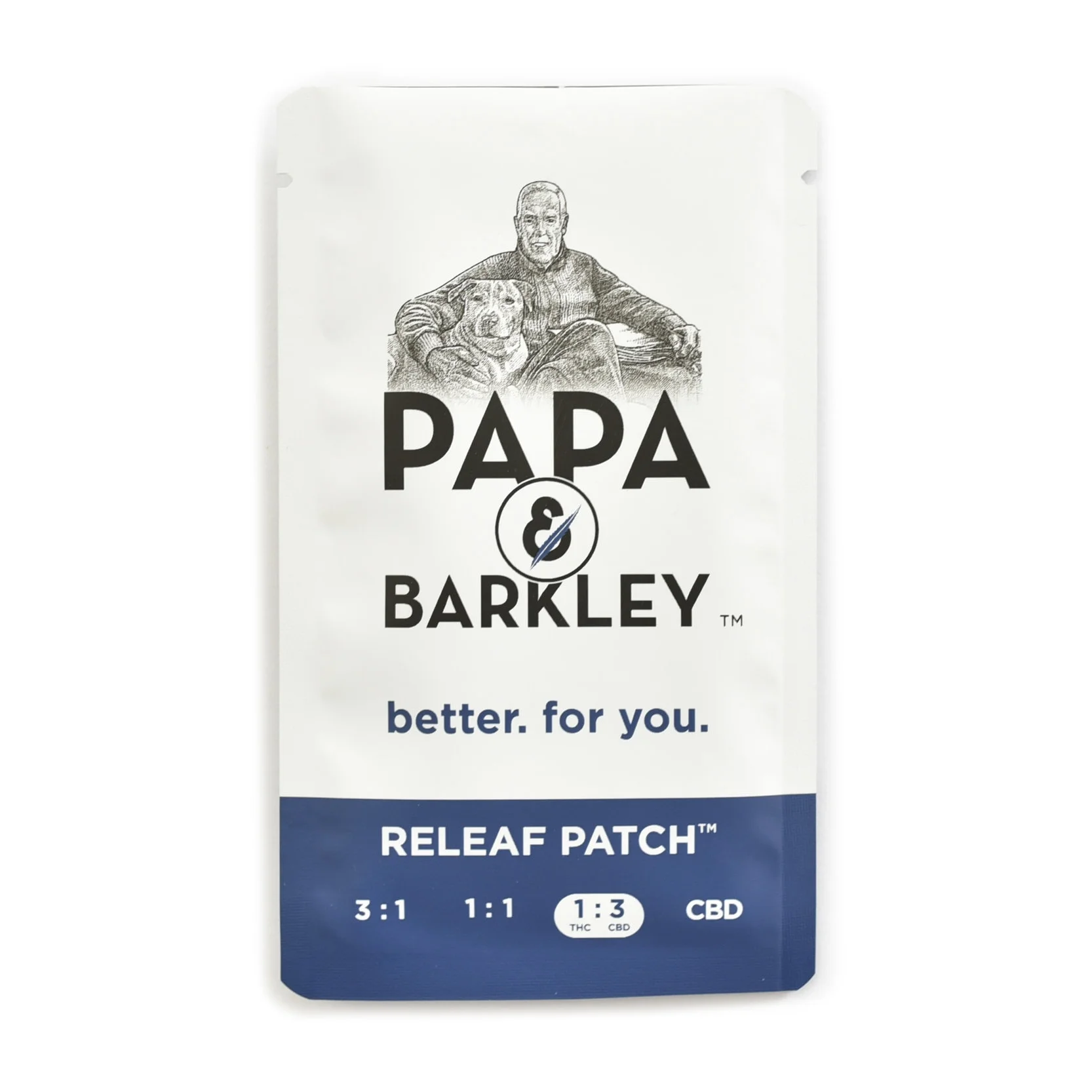 PAPA + BARKLEY: RELEAF PATCH 1:3 CBD