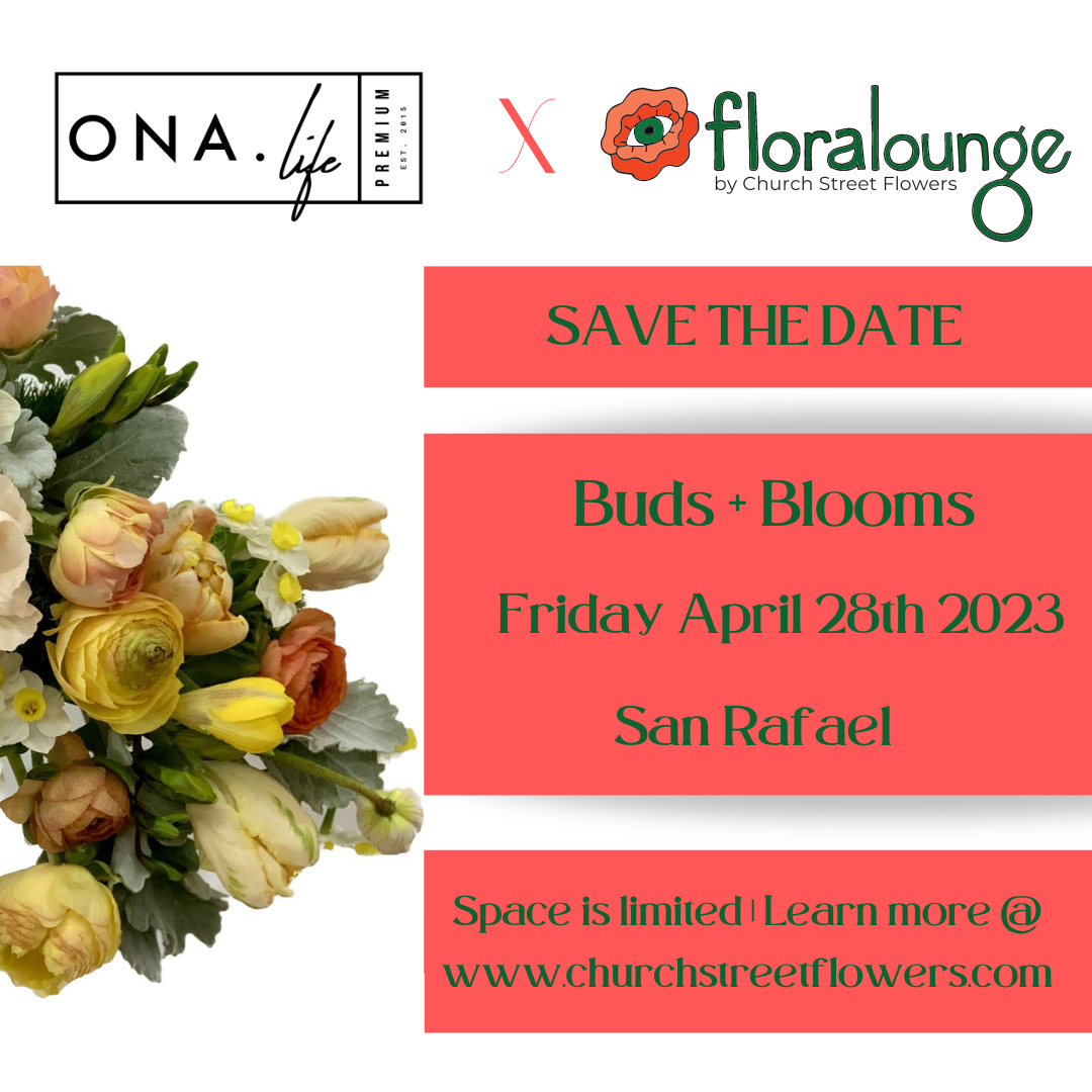 Buds + Blooms | Local Marin Flower shop + ONA 