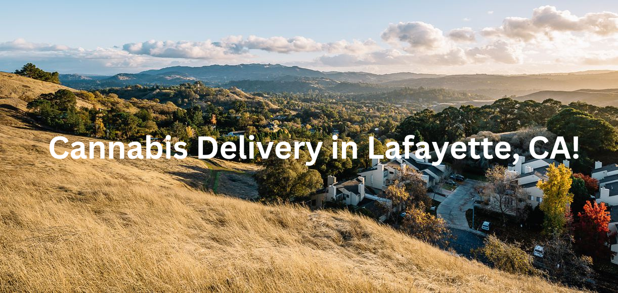 The Easiest Way to Enjoy Cannabis in Lafayette, CA: Order Online, Get Delivered