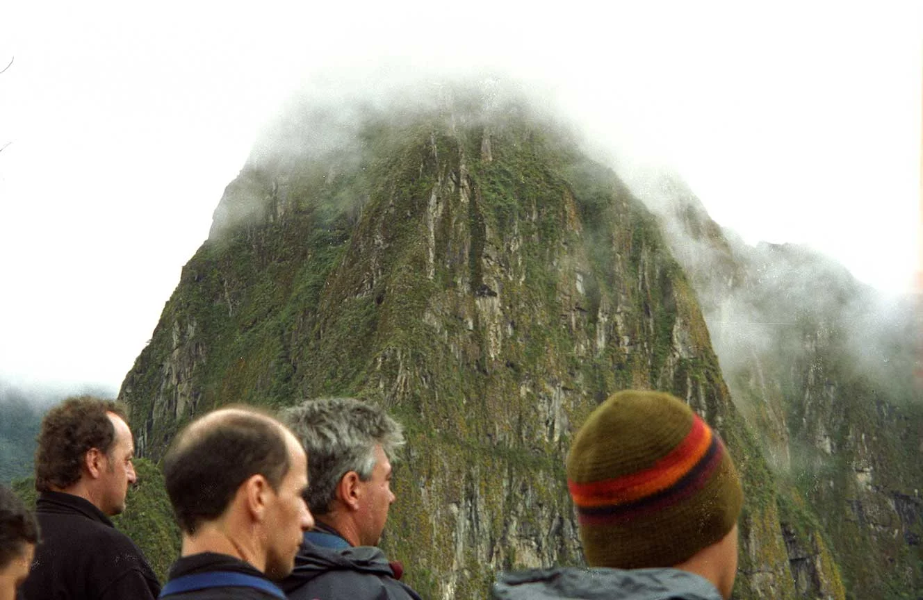 1999 Peru, Machu Pichu, Mountains and Tourists