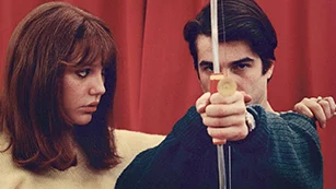 La Chinoise 1967 Jean-Luc Godard The beautiful radical couple playing seriously with toys and Marxist politics.