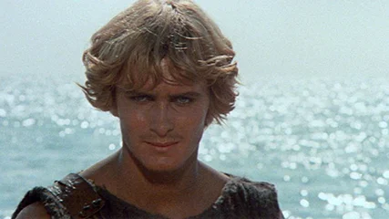 Final scene from Satyricon A fantastic narrative but a real ocean.