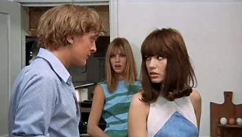 Blow-Up David Hemmings, Jane Birkin and Gillian Hills