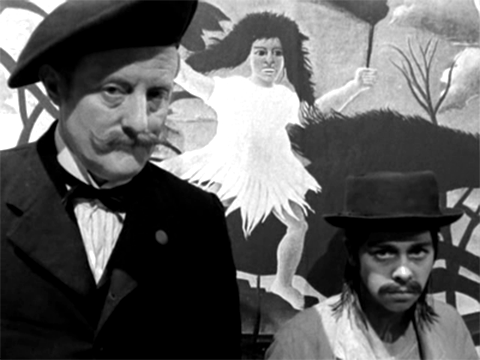 Always On Sunday Henri Rousseau and Alfred Jarry seem to know they are doomed - and the child between them, painted by Rousseau, unites them.