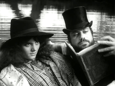 Dante's Inferno Jane Morris and Dante Rossetti - an idyllic scene on first look - but the characters occupy radically separate psychological spaces despite their physical proximity.