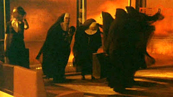 Toby Dammit The airport.