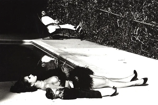 Nastassia Kinski and James Toback Hewlmut Newton
