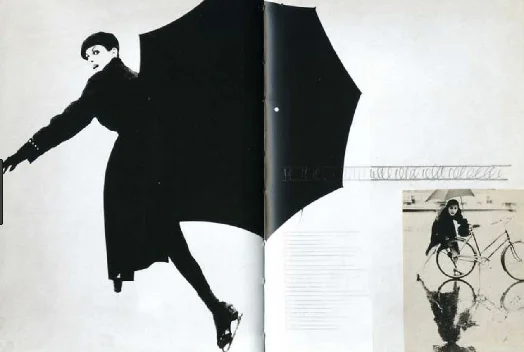Harper's Bazaar , two page spread Designer: Alexei Brodovich