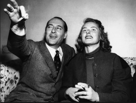 Unknown photographer, Roberto Rossellini and Ingrid Bergman, 1949