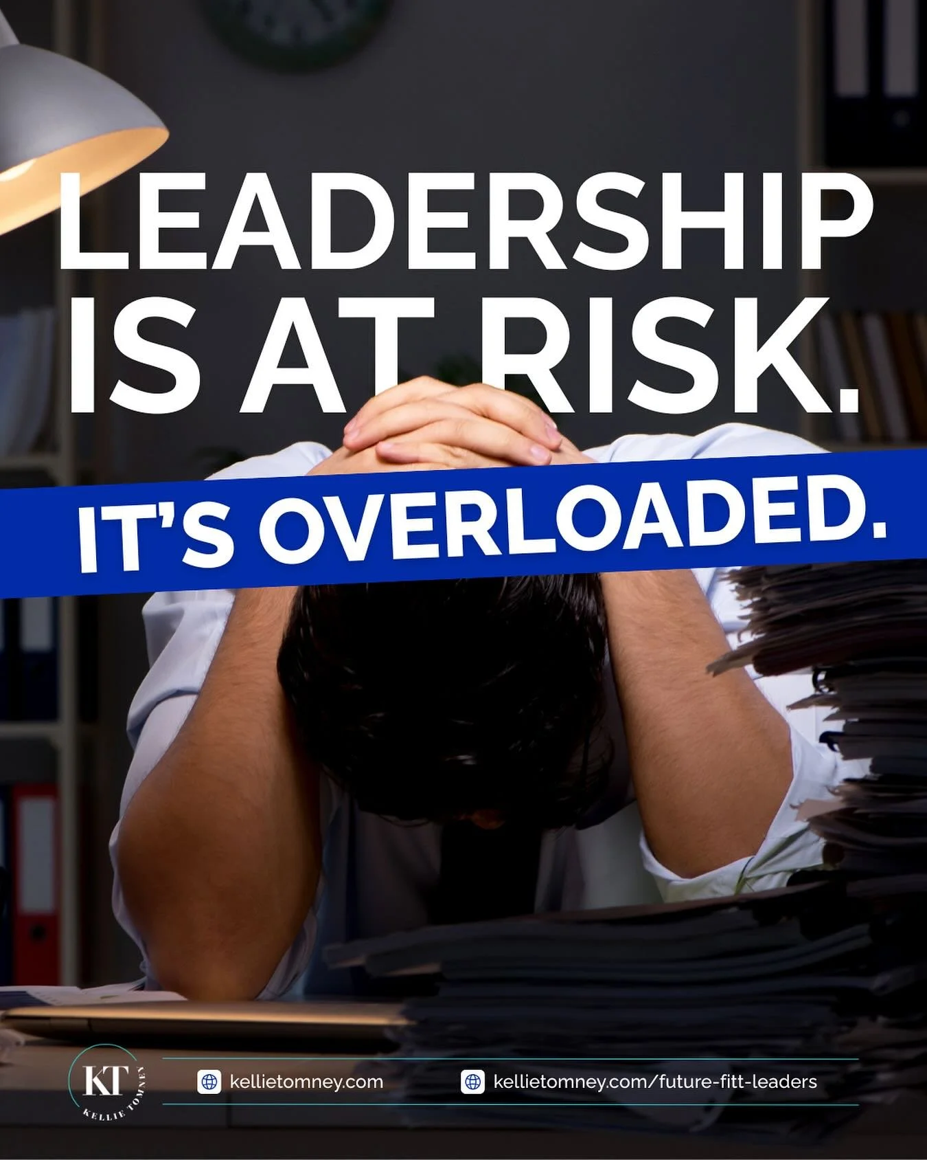 Leadership is at risk. It&rsquo;s overloaded.

And when your leaders are at risk, your business performance is at risk.

That&rsquo;s why I created Future FITT&trade; -

to help leaders rise above, adapt, and align with the demands of now and what&rs