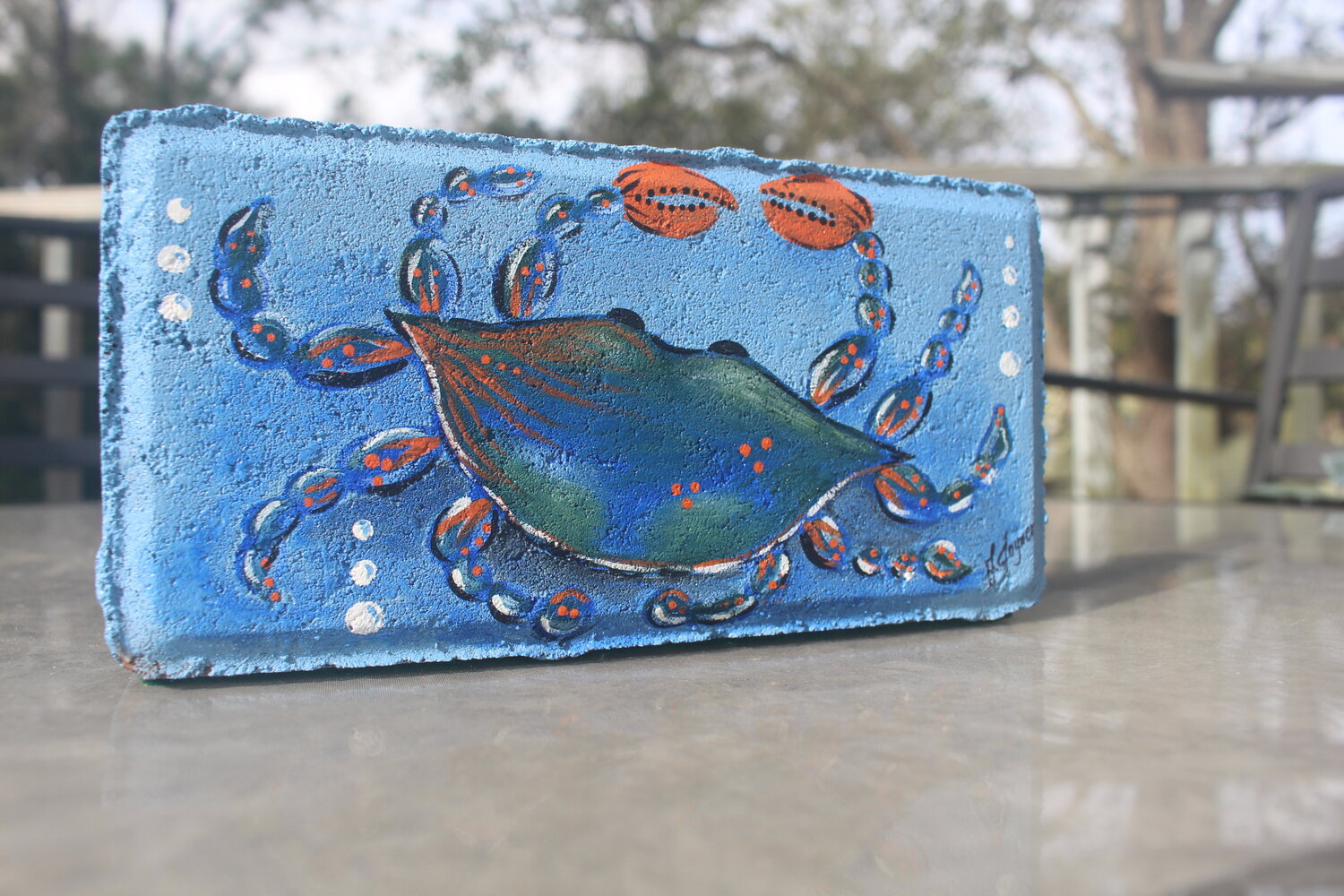 Bags, Designer Hand Painted Wallet