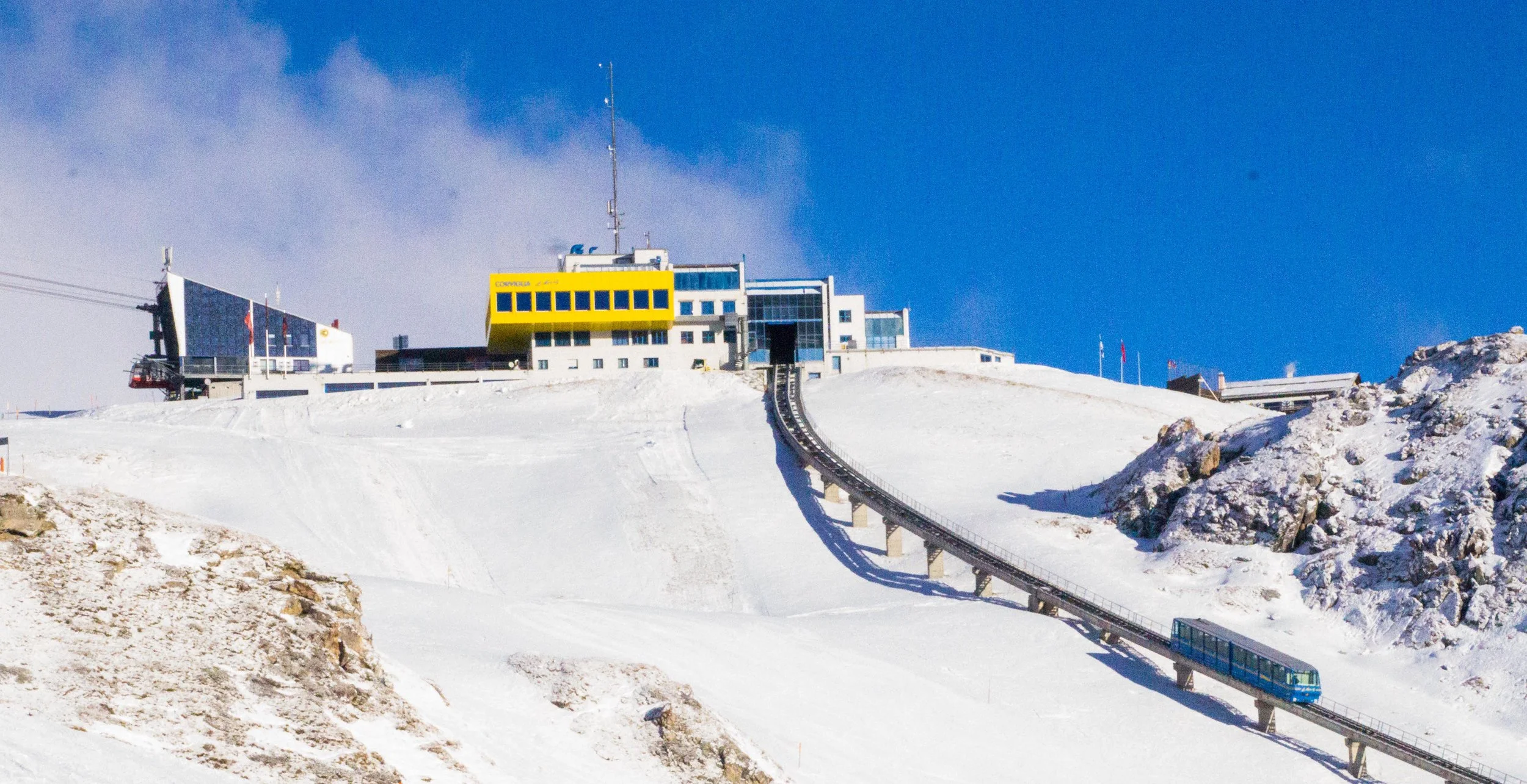 Toy Train in St. Moritz