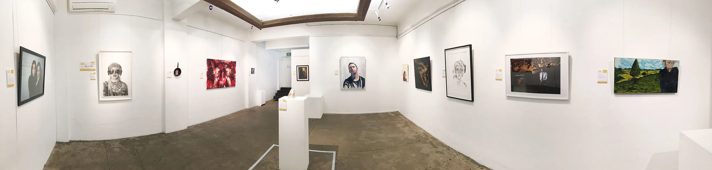 2016 Finalist exhibition held at Jugglers Art Space 