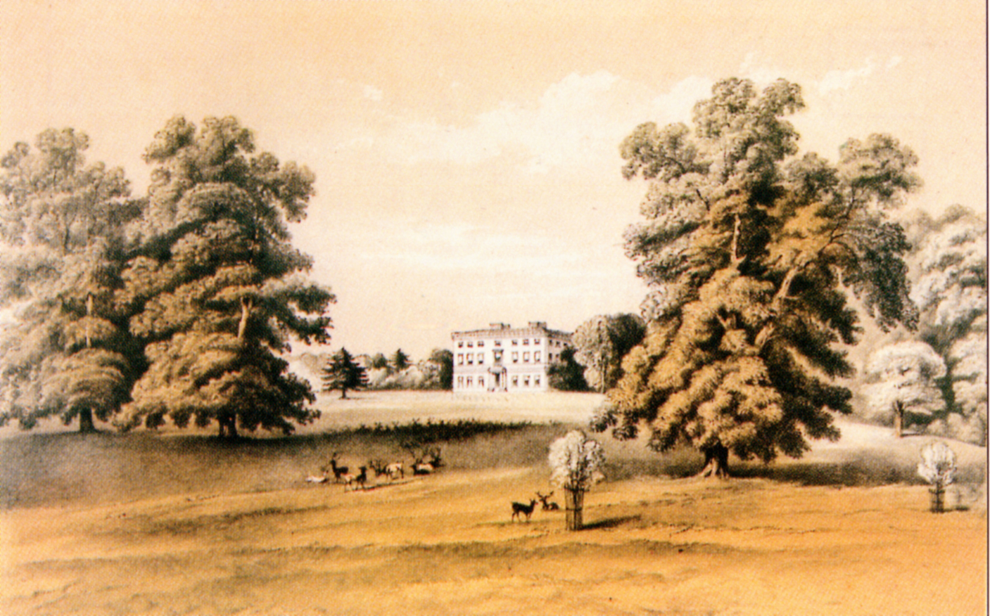  The Mansion, Ashtead Park  circa  1880 
