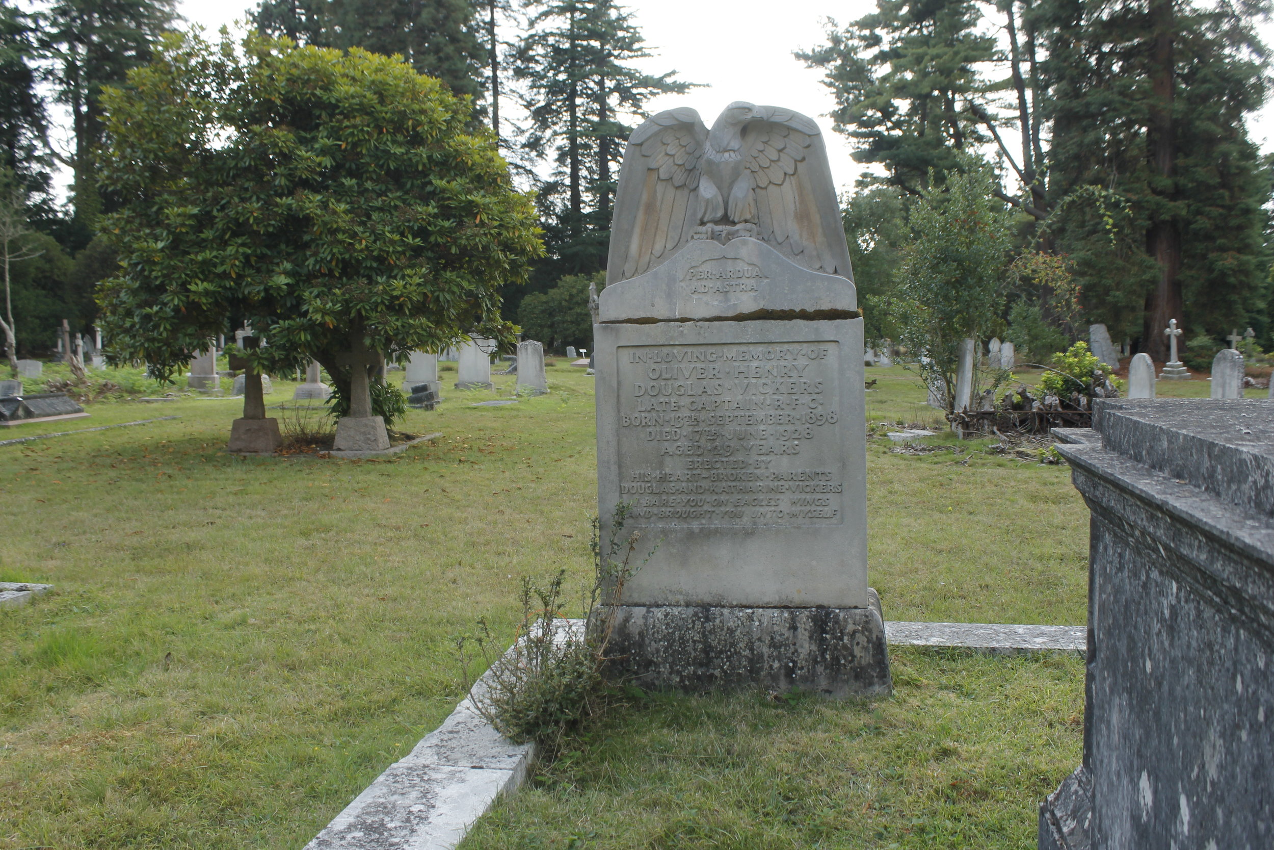 Brookwood Cemetery Tombstone (Copy) (Copy)