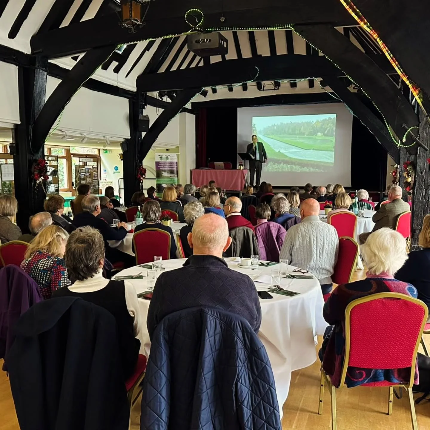 ✨ This weekend, over 60 members joined us for the Surrey Gardens Trust AGM to celebrate our achievements in 2025. It was a great opportunity to come together and welcome some old and new faces!

Our Chair, Sarah, and Treasurer, David, took a look bac