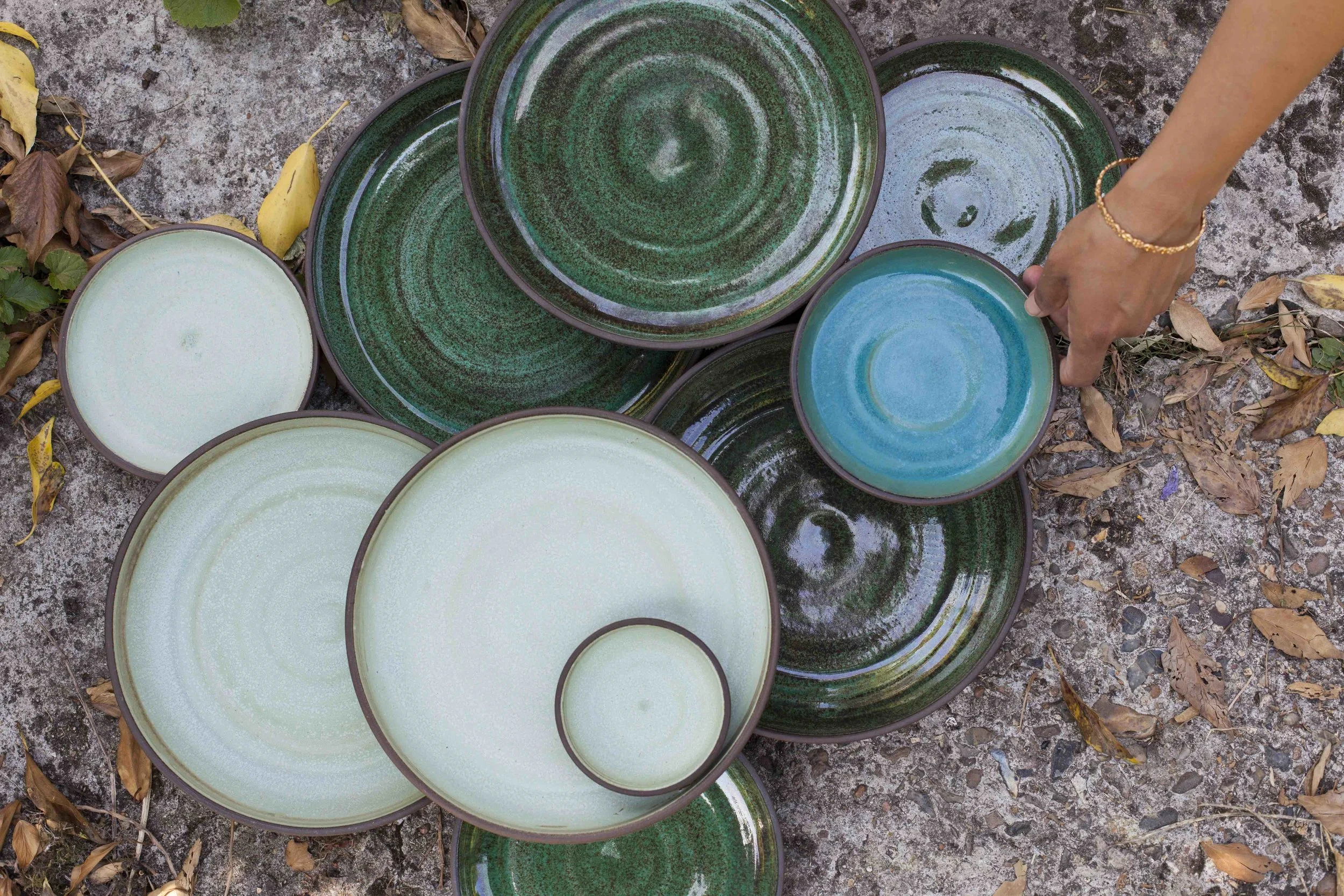 Selection of plates for Boathouse Copenhagen Image credit: Ani Sarpe