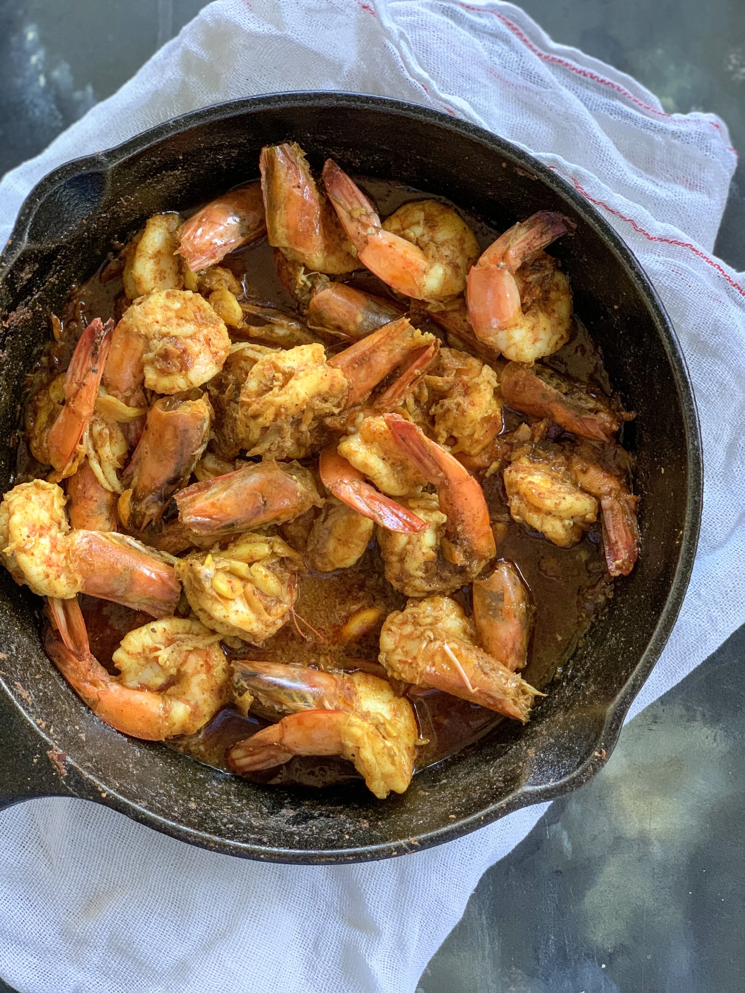 How to Make Kolambicha Khadhkala, or Maharashtrian Noisy Prawns