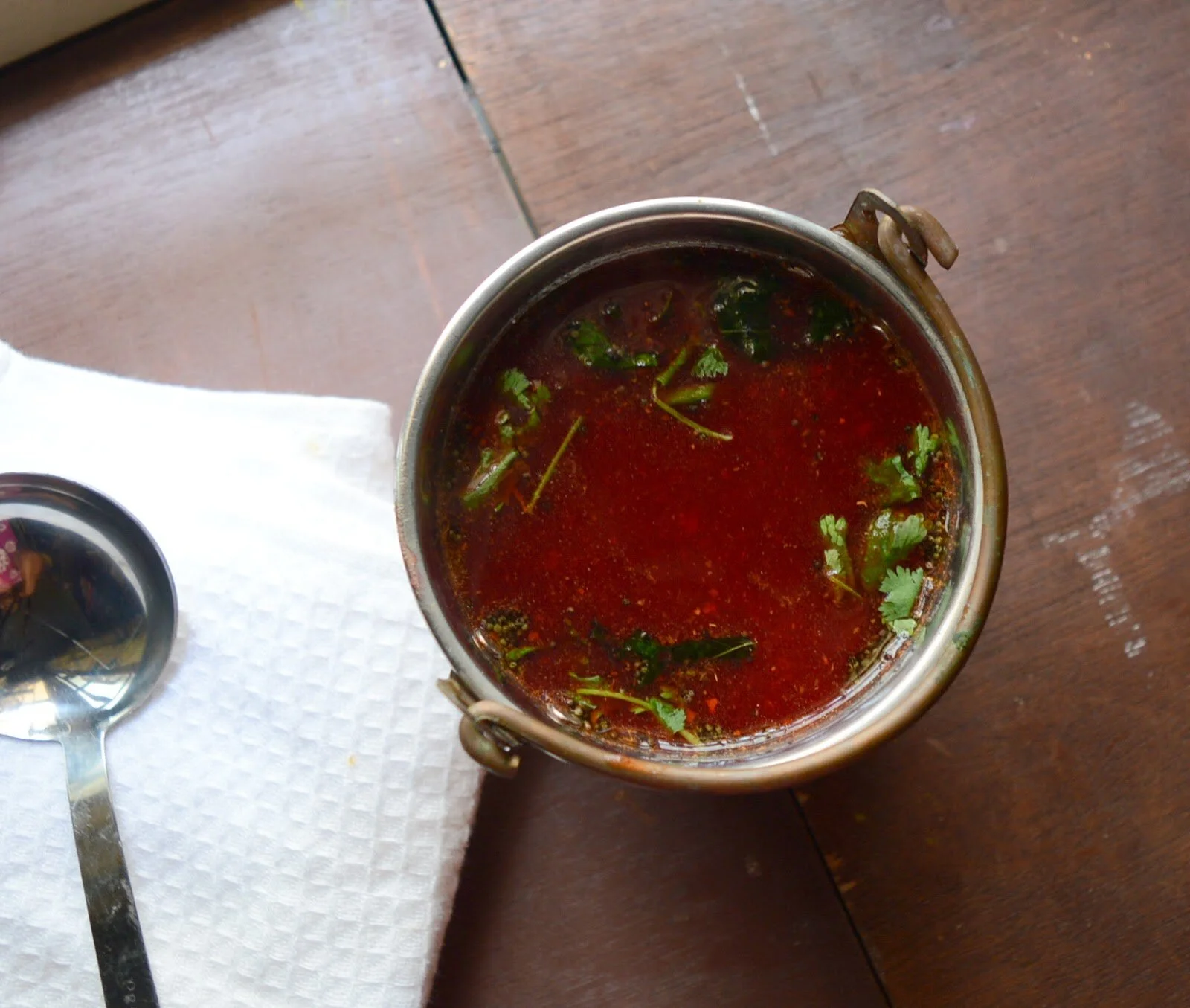 Carrot Sertha Beetroot Rasam from Usha Prabakaran's Upcoming Cookbook