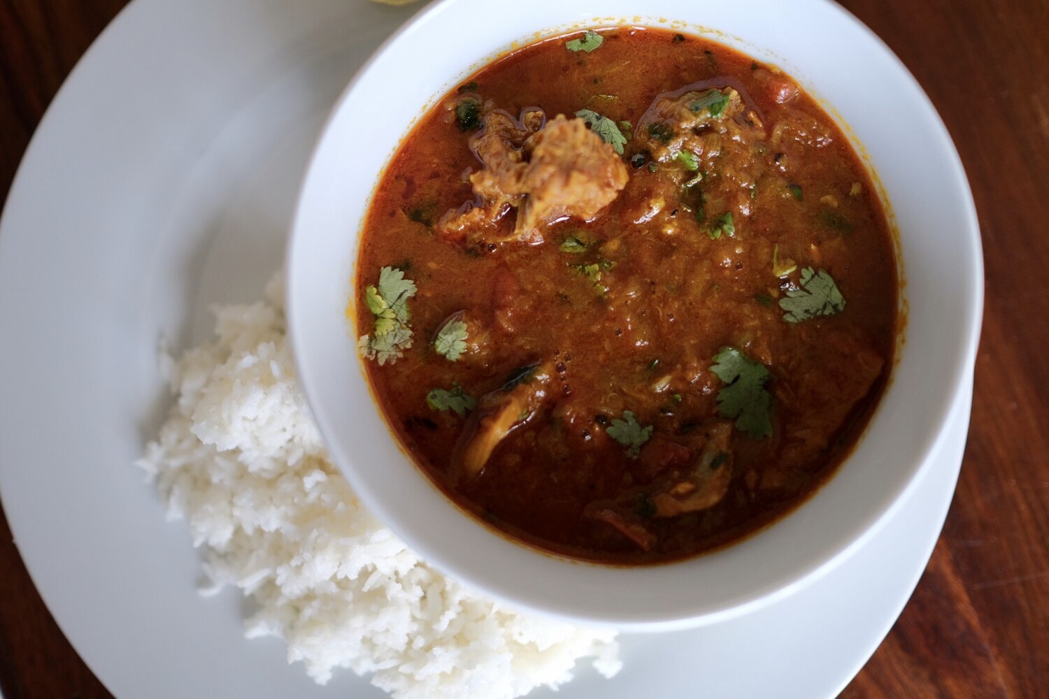My Father's One-Handi Monsoon Mutton Curry