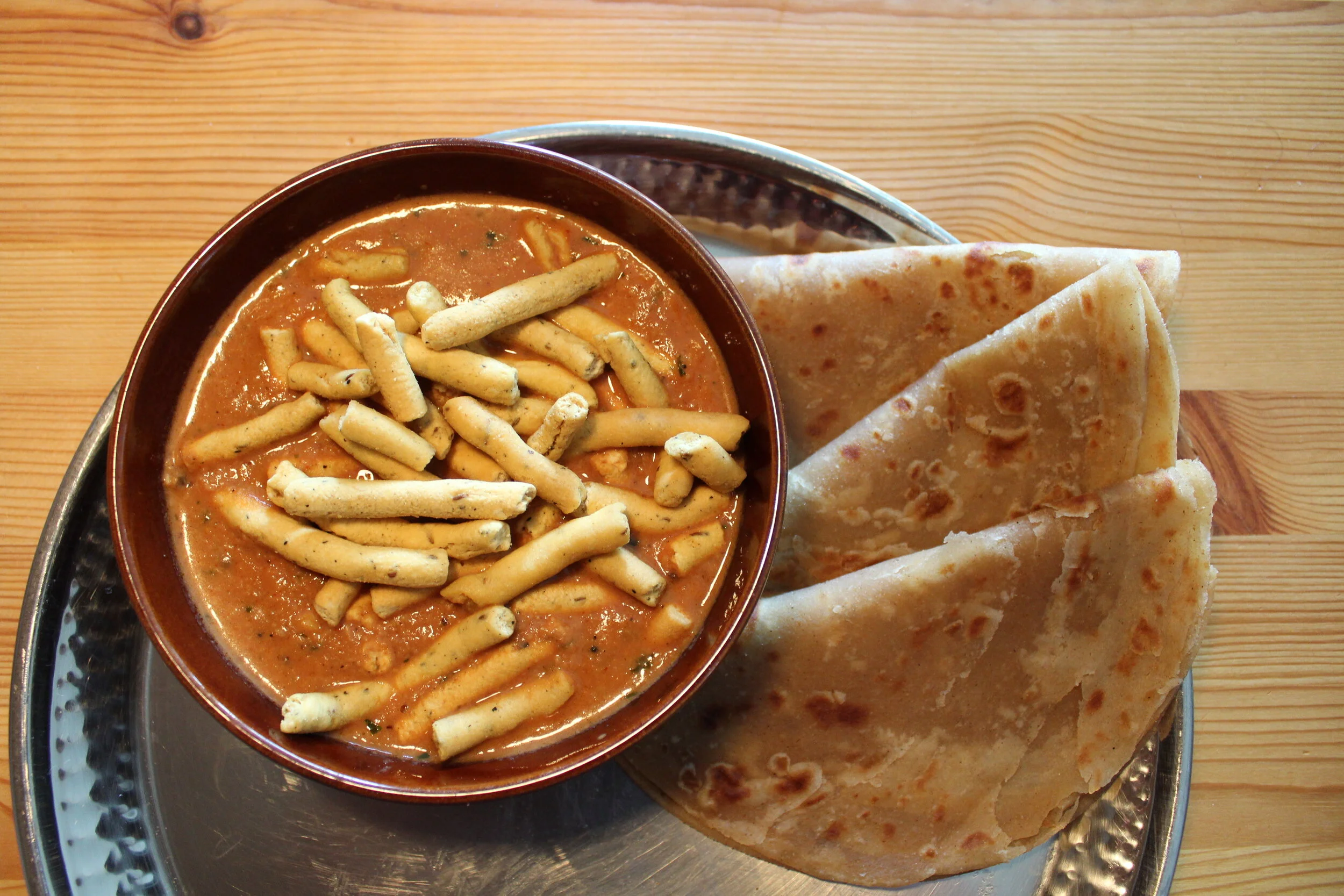 A Recipe for Khandeshi Shev Bhaji 