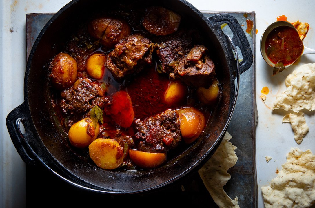 An Anglo-Indian Oxtail Vindaloo