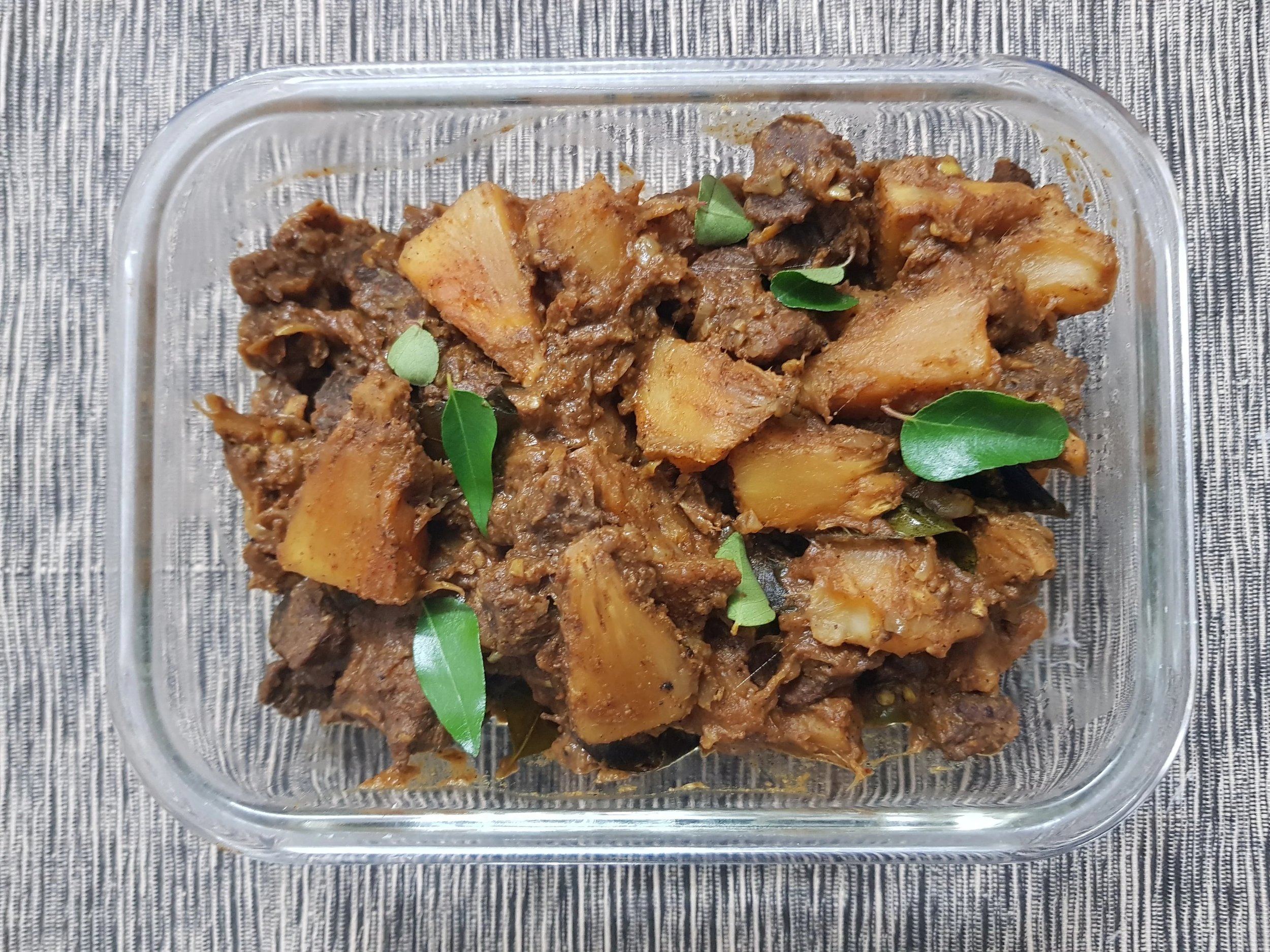 A Traditional Kadachakka and Beef Curry