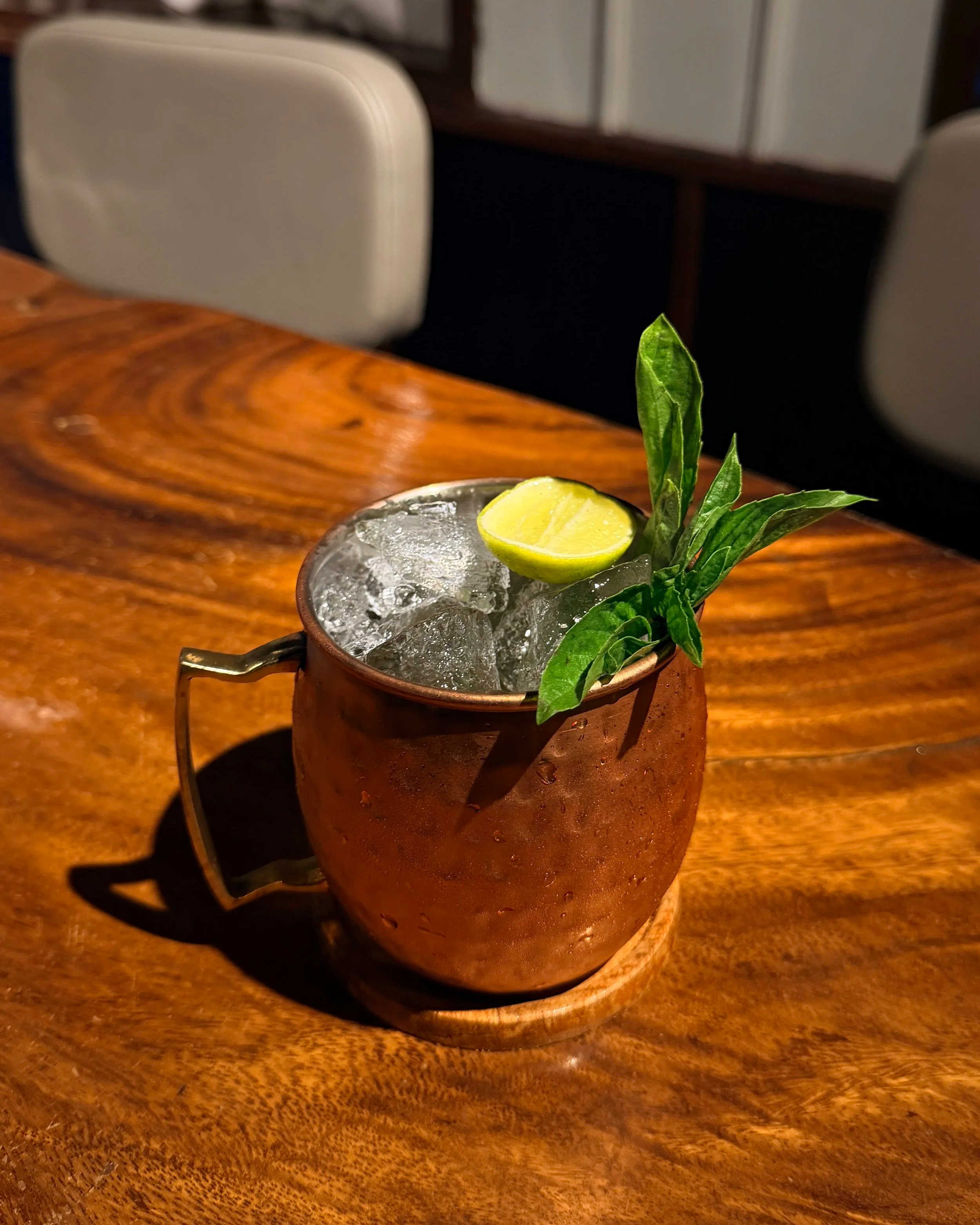 Cobbler &amp; Crew's Extra Spicy Twist to the Moscow Mule
