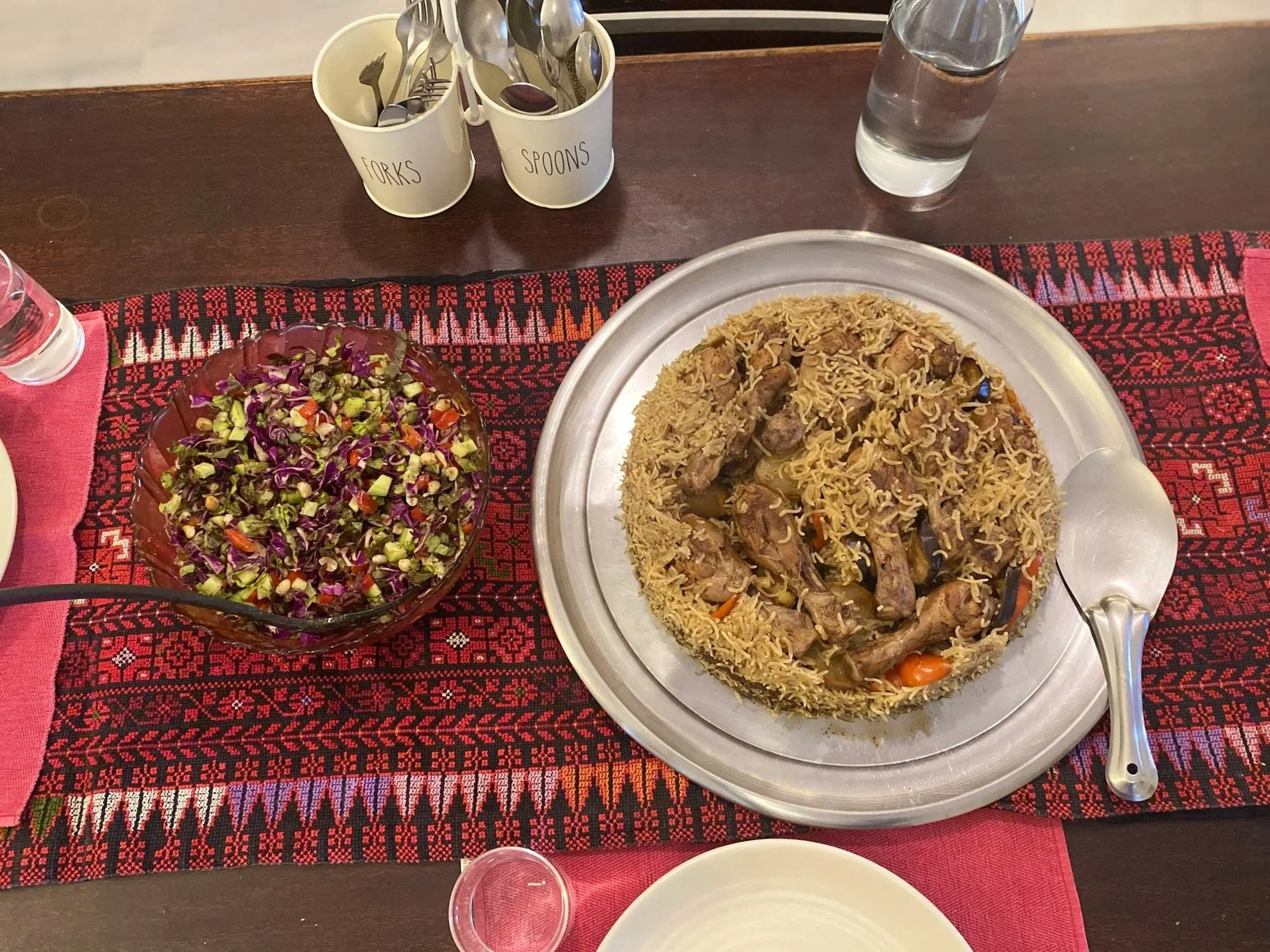 Maqloubeh: A One Pot Meat and Rice Dish from Palestine
