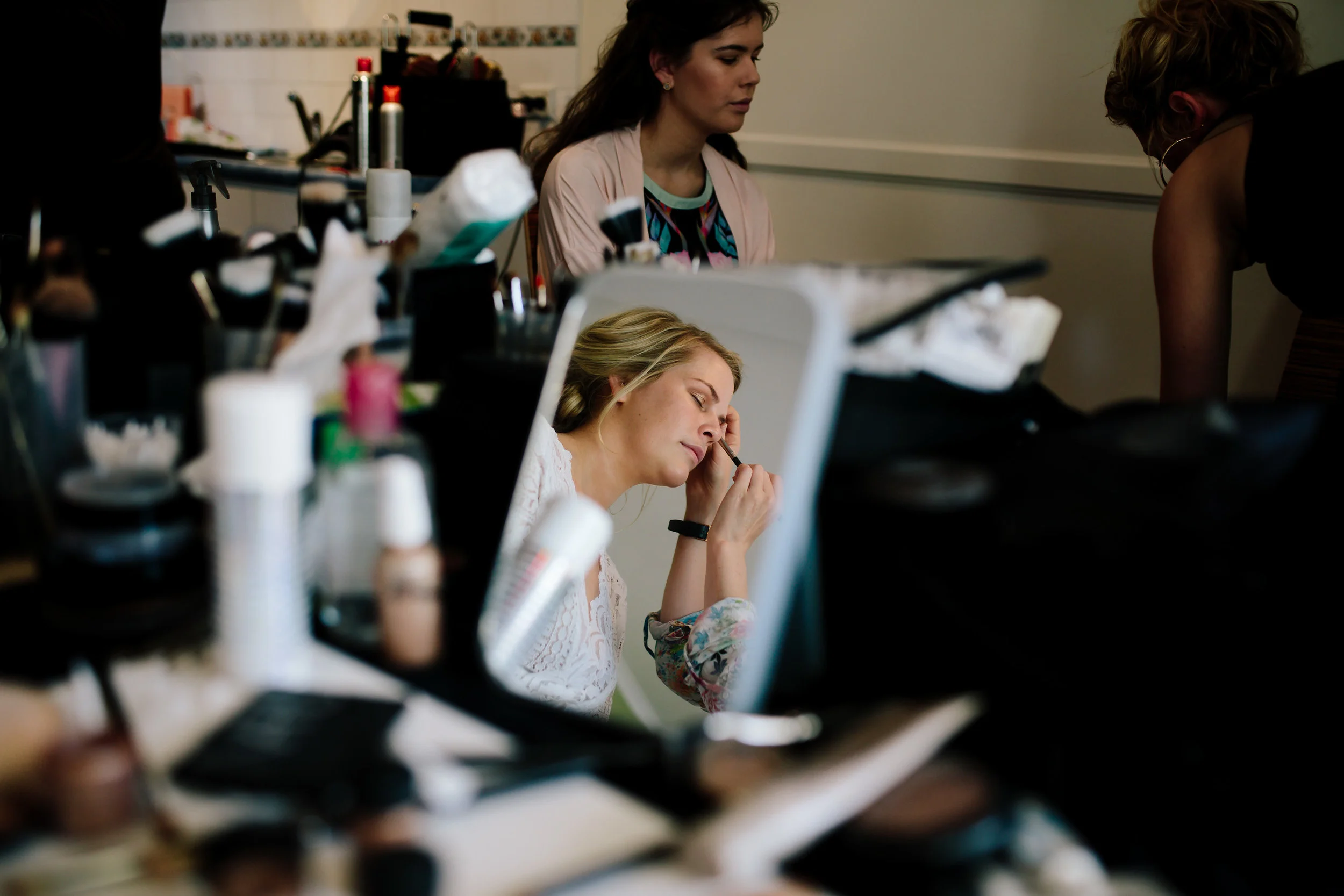 Hills District, Sydney Wedding photography - makeup