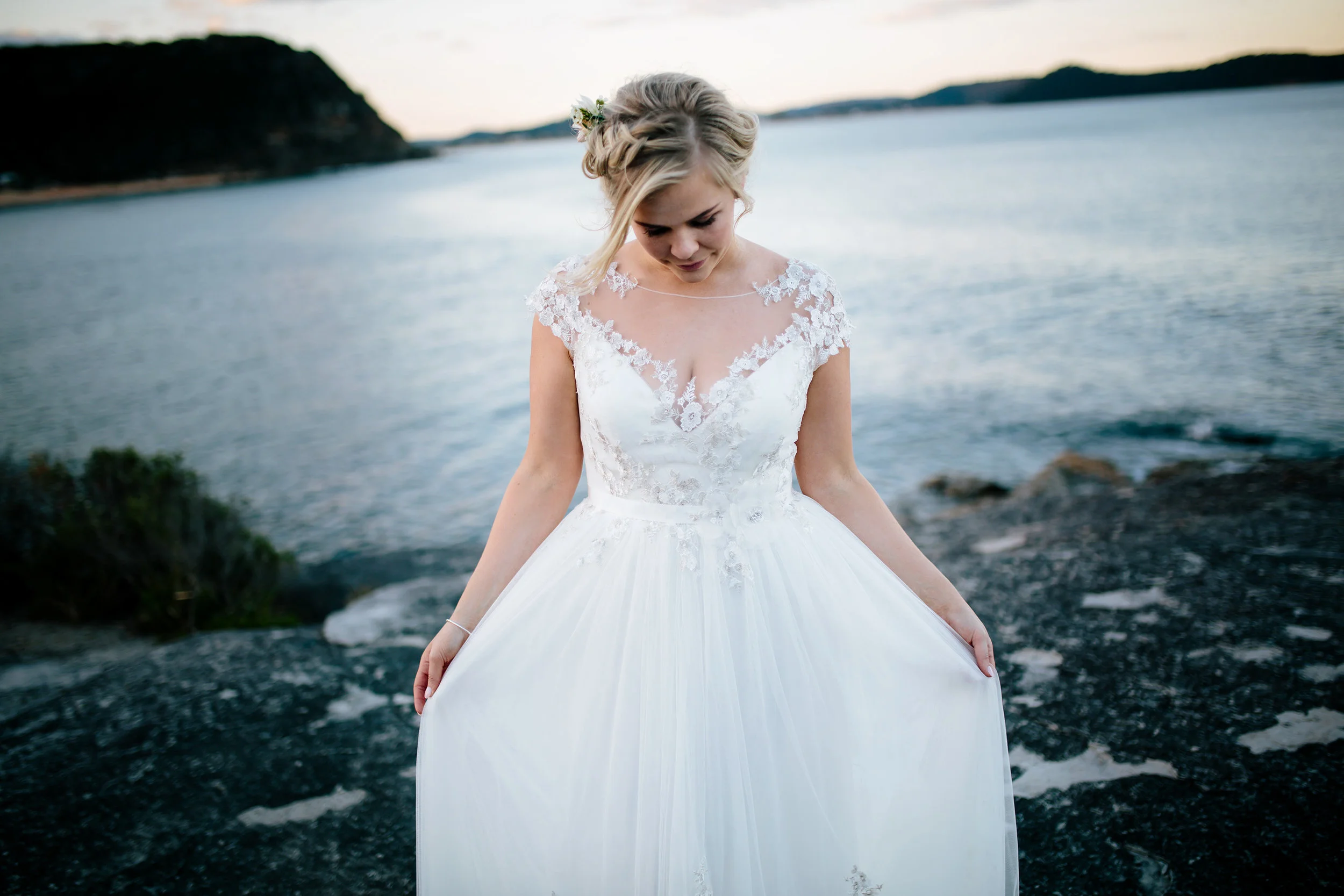 Hills District, Sydney Wedding photography - the dress