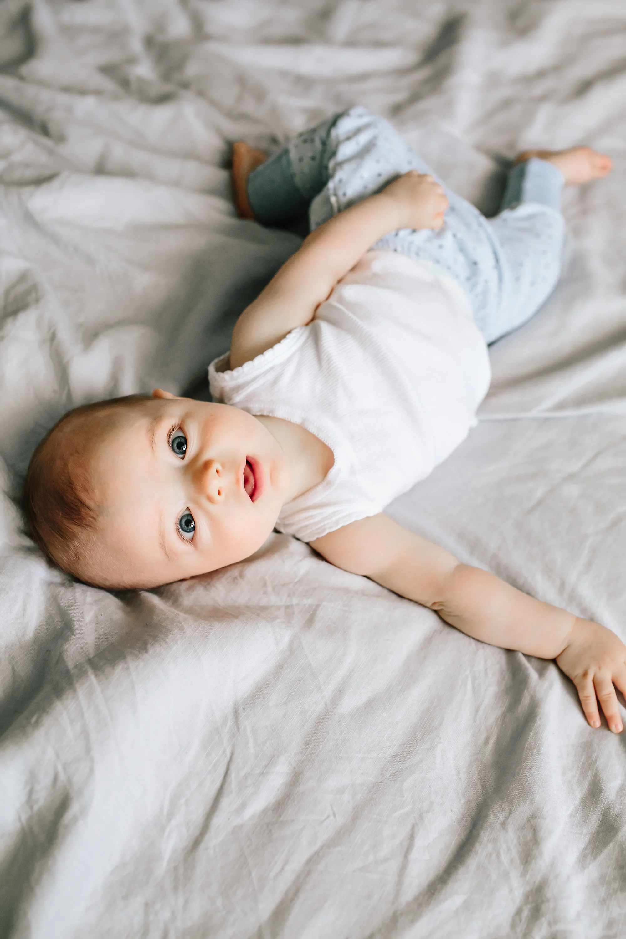 Rolling baby