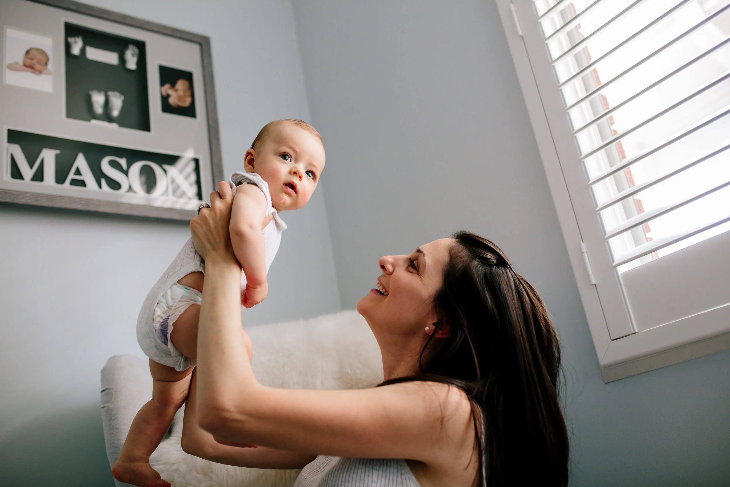 Baby and mum