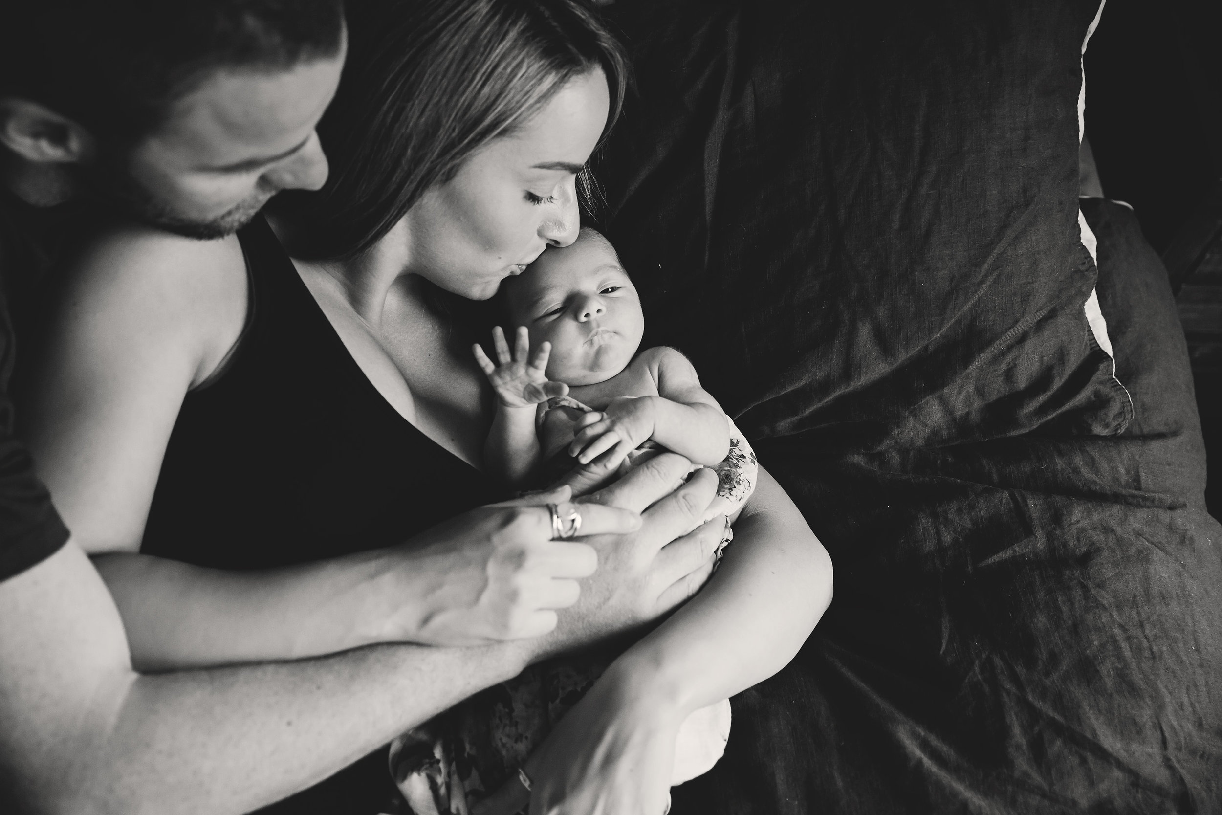 Newborn family photography