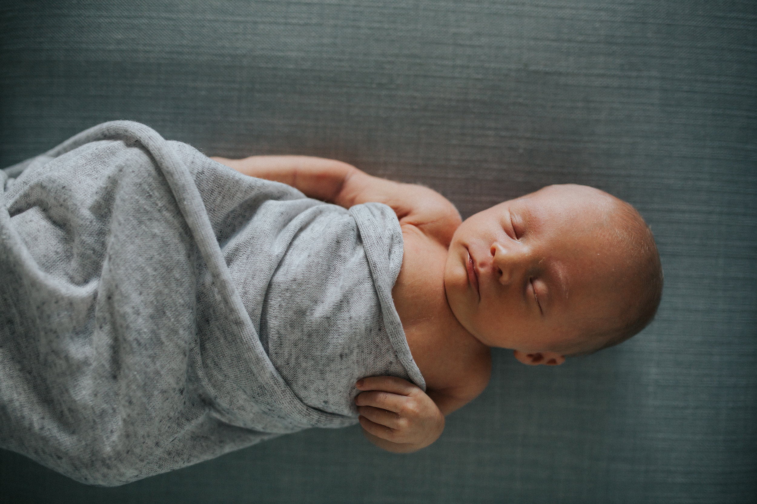 sleeping baby boy newborn photography