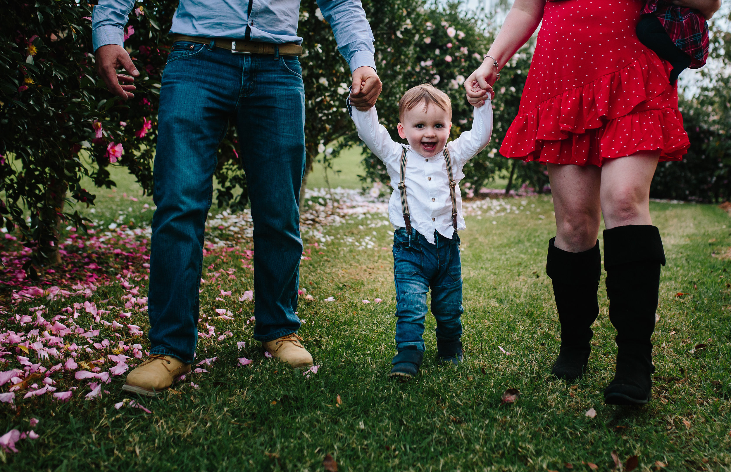 Toddler walking | Hills District Family Photographer